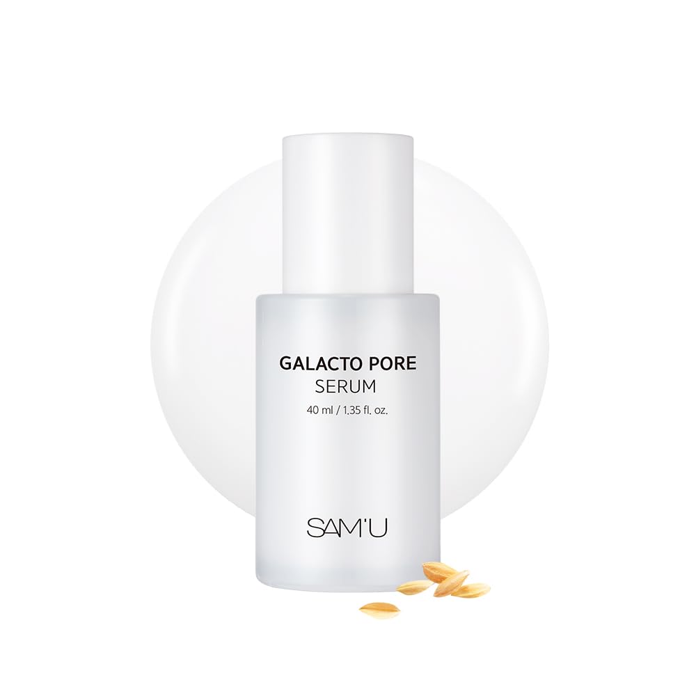 Sam'U Galacto Pore Serum – Pore Tightening Facial Serum With Galactomyces For Glass Skin – Korean Skin Care, Tightening & Hydrating With Aha, Pha, Bha, Suitable For Acne-Prone Skin – 1.4 Fl. Oz