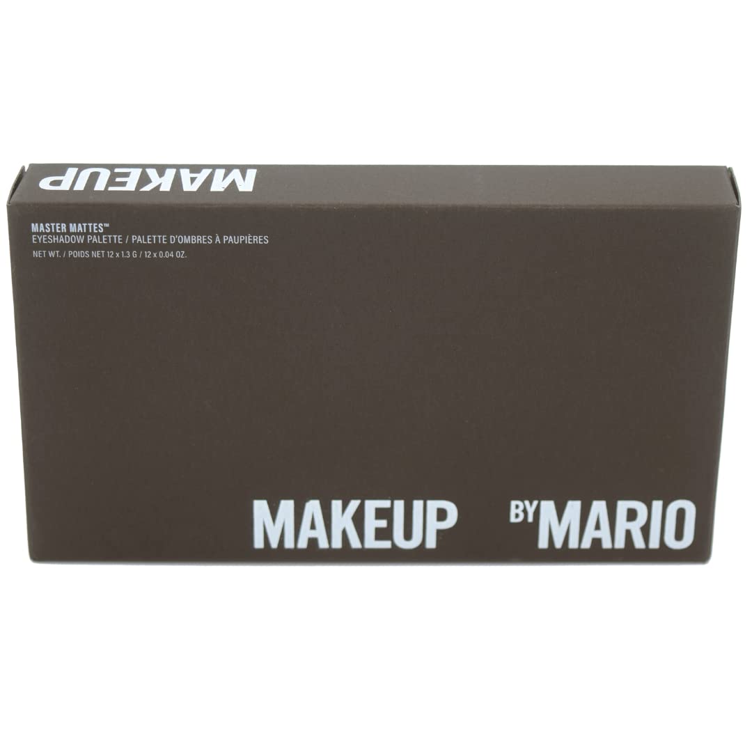 Makeup By Mario Master Mattes™ Eyeshadow Palette 12 X 0.03 Oz/ 1 G Null 12 X 0.03 Oz/ 1 G : Beauty & Personal Care