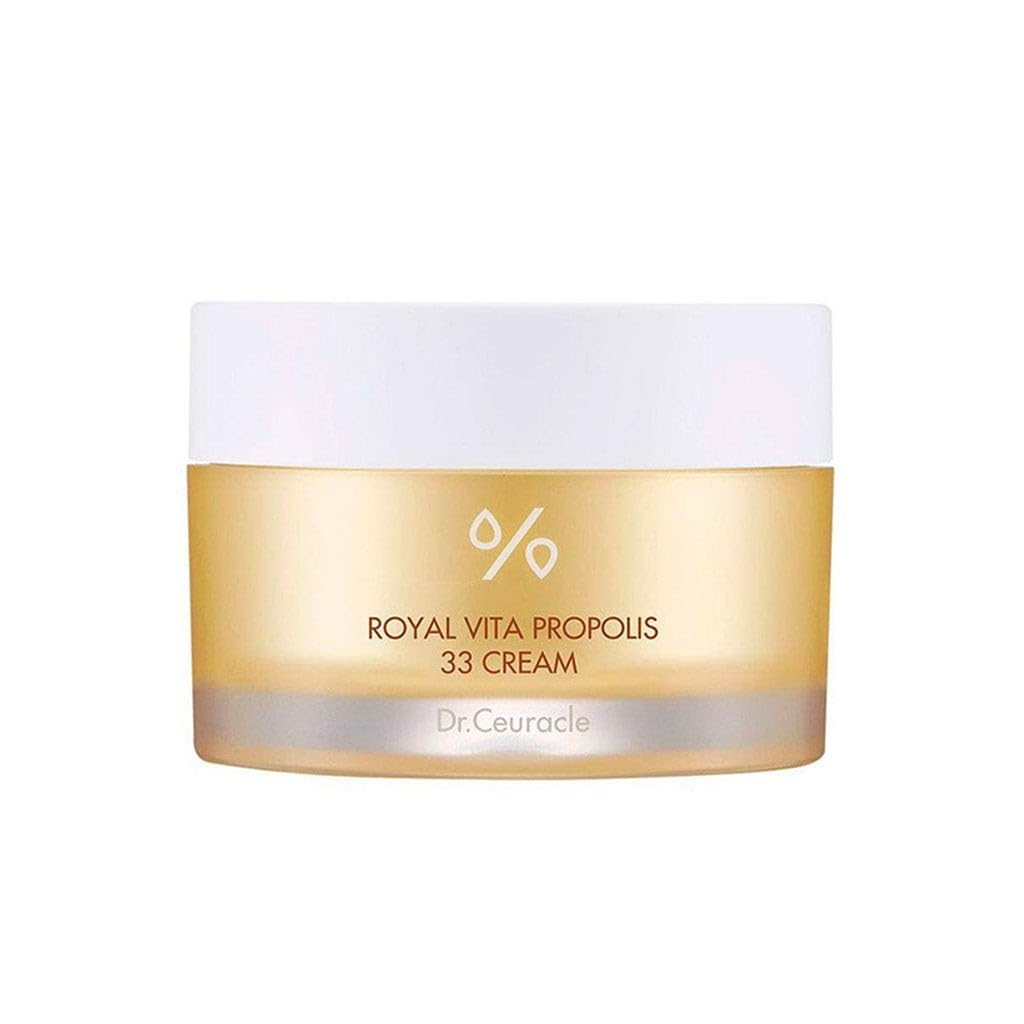 Dr.Ceuracle Royal Vita Propolis 33 Cream (50Ml / 1.69 Fl. Oz.) - Ultimate Glow And Nourish Cream For Radiant Skin, Vitamin, Propolis, Royal Jelly Extract