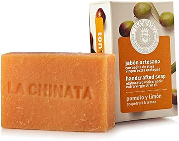 La Chinita La Chinata Handcrafted Soap Tonifying Grapefruit Lemon 100 Gr