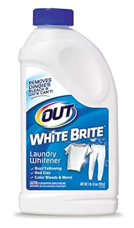 White Brite WB30N WHITE BRITE 28 oz. Bottle Laundry Whitener