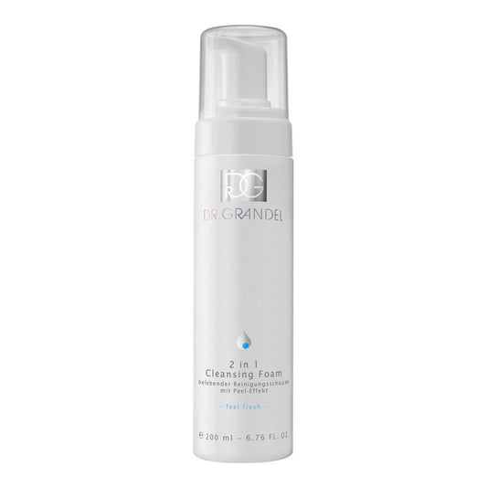 Dr. Grandel 2 In 1 Cleansing Foam, 6.76 Oz (Formerly Puriface) : Beauty & Personal Care
