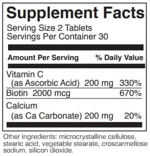 BariatricPal Biotin Plus Tablets