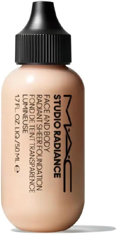 M.A.C Studio Radiance Face And Body Radiant Sheer Foundation - W0, 50 Ml