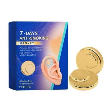 Magnetic Smoking Aid Patches – Quit Smoking Helper with Health Care Magnets (2 Pieces)