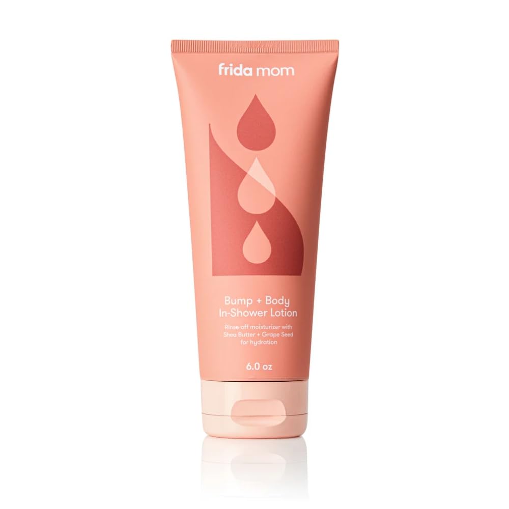 Frida Mom Prgenancy Belly Cream, In Shower Body Lotion For Fully Body And Bump, Moisturizing Lotion For Pregnant Dry And Stretched Skin, 6Oz