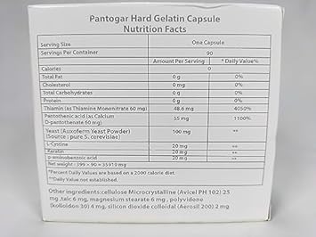Pantogar (Pantovigar) Specific Treatment For Hair And Nails - 90 Cap