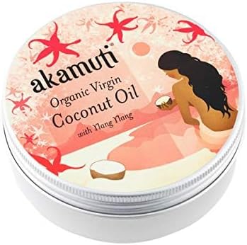 Akamuti Organic Coconut Oil With Ylang Ylang 175G