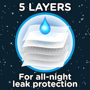Huggies Drynites, Pyjama Pants, Boys 8-13 Years (30-48Kg),52 X Bedwetting Pants, Up To 100% Leak Free Nights