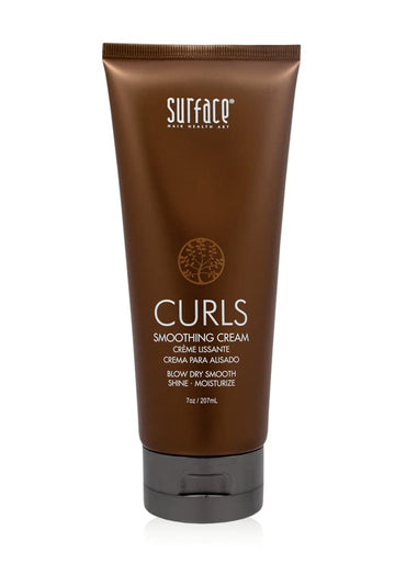 Surface Curls Smoothing Cream - Natural Cruelty-Free Moisture, Shine And Softness, 7 Oz