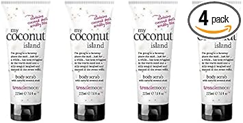 Treacle Moon Body Scrub 225Ml, Pack Of 4 (My Coconut Island)