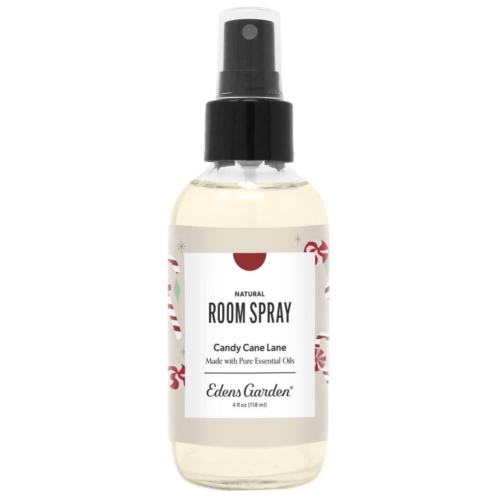 Edens Garden Candy Cane Lane Aromatherapy Room Spray, All Natural & Made with Essential Oils (Great Home Air Freshener - Try Using On Pillows & Linens for Sleep), 4 oz