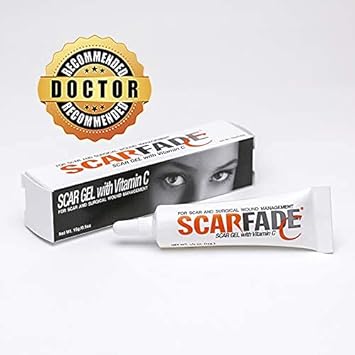 Vitamin C Scar Cream- Face & Body Scars, 0.5 Oz