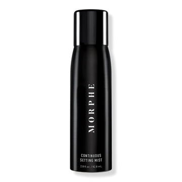 Morphe Continuous Setting Mist - Micro-Fine Makeup Setting Spray With A Natural Radiant Finish - Helps Makeup Resist Caking Or Fading & Increases Wear Of Foundation (2.8 Fl Oz)