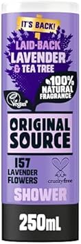 Original Source Lavender Shower Gel, 100 Percent Natural Fragrance, Vegan, Cruelty Free, Paraben Free, Bulk Buy, Pack of 6 x 250 ml : Amazon.co.uk: Beauty
