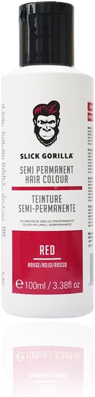 Slick Gorilla Vegan And Cruelty-Free Semi-Permanent Green Hair Colour (3.38 Fl Oz, 100 Ml Green)