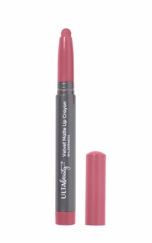 Ulta Beauty Velvet Matte Lip Crayon ~ (Muted Mauve) Wilderness : Beauty & Personal Care