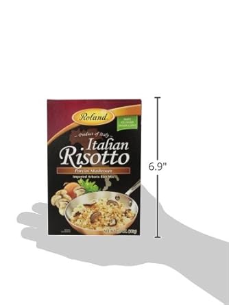 Roland Italian Risotto, Porcini Mushroom, 5.8 Ounce (Pack Of 6)