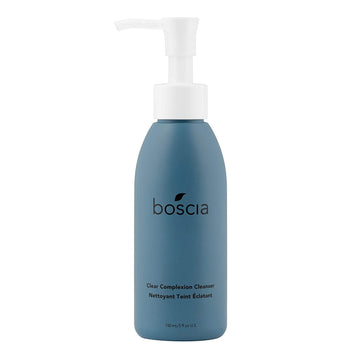 Boscia Clear Complexion Cleanser - Vegan Cruelty-Free Daily Face Wash & Pore Minimizer - Natural Clean Skin Care - Acne & Blackhead Remover -5.07 Fl Oz