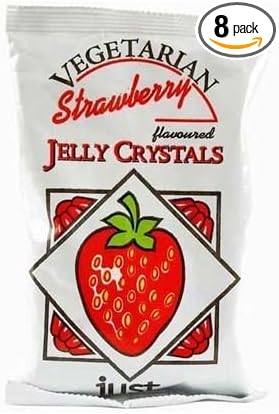 (Pack Of 8) - Strawberry Jelly Crystals | JUST WHOLEFOODS