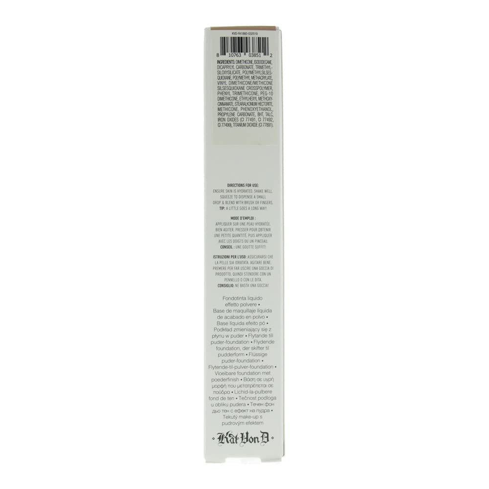 Kat Von D True Portrait Liquid To Powder Foundation Medium 027 1.0 Oz : Beauty & Personal Care