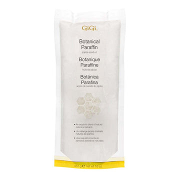 Gigi Botanical Paraffin Wax Refill With Jojoba Oil – Block For Hands & Feet, Moisturizing Spa-Grade For Paraffin Bath & Therapy Machine, 16 Oz