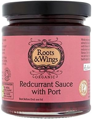 Roots & Wings Organic Redcurrant Sauce 200G - Pack Of 2
