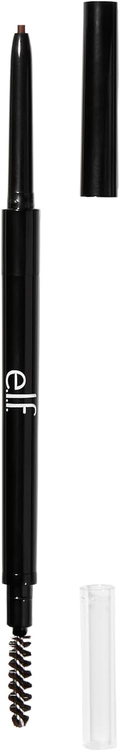 E.L.F. Ultra Precise Brow Pencil, Creamy, Micro-Slim, Precise, Defines, Creates Full, Natural-Looking Brows, Tames And Combs Brow Hair, 0.002 Oz, Brunette, 1 Count