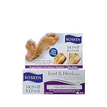 Rosken Skin Repair Rosken Feet & Heel Balm 50G : Beauty & Personal Care