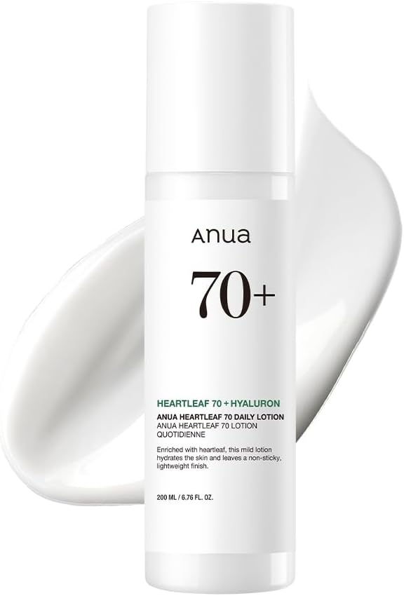 Anua Heartleaf Daily Lotion, Face Moisturizer With Hyaluronic Acid For Sensitive Skin, Lightweight, Korean Skin Care 200Ml/6.76Fl.Oz