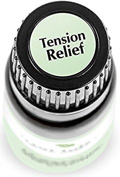 Plant Therapy Tension Relief Essential Oil Blend Pre-Diluted Roll-On 10 Ml (1/3 Oz) 100% Pure, Therapeutic Grade Essential Oils Diluted In Fractionated Coconut Oil