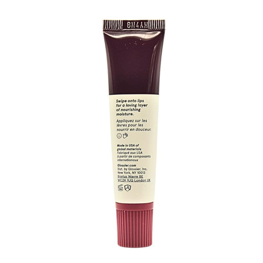 Glossier Balm Dotcom Lip Balm And Skin Salve, Black Cherry – Deep Burgundy Red Hydrating Balm, 0.5 Oz