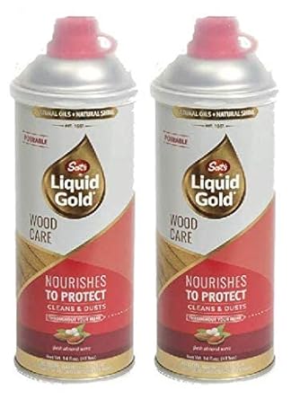 Scott's Liquid Gold Pourable Wood Care- Cleans & Dusts (Pack of 2) : Health & Household