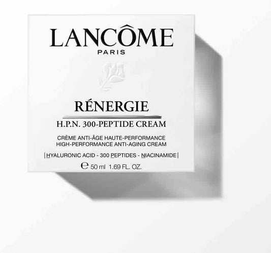 Lancôme? Rénergie H.P.N 300-Peptide Face Cream - With Hyaluronic Acid & Niacinamide, Helps Visibly Reduce Lower Face Sagging, Wrinkles, & Dark Spots, 50Ml