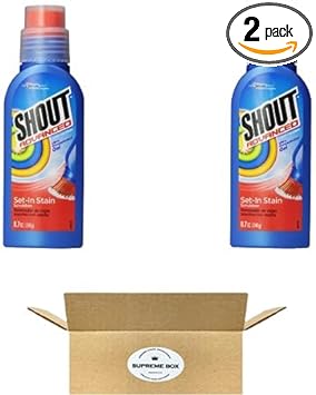SUPREME BOX Shout Advanced Ultra Concentrated Gel Brush, 8.7 Ounce - Pack of 2 (17.4 oz in total) : Health & Household