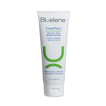 Cleanplus Cleanser/Toner/Makeup Remover + With Methylene Blue, Niacinamide, Microsilver