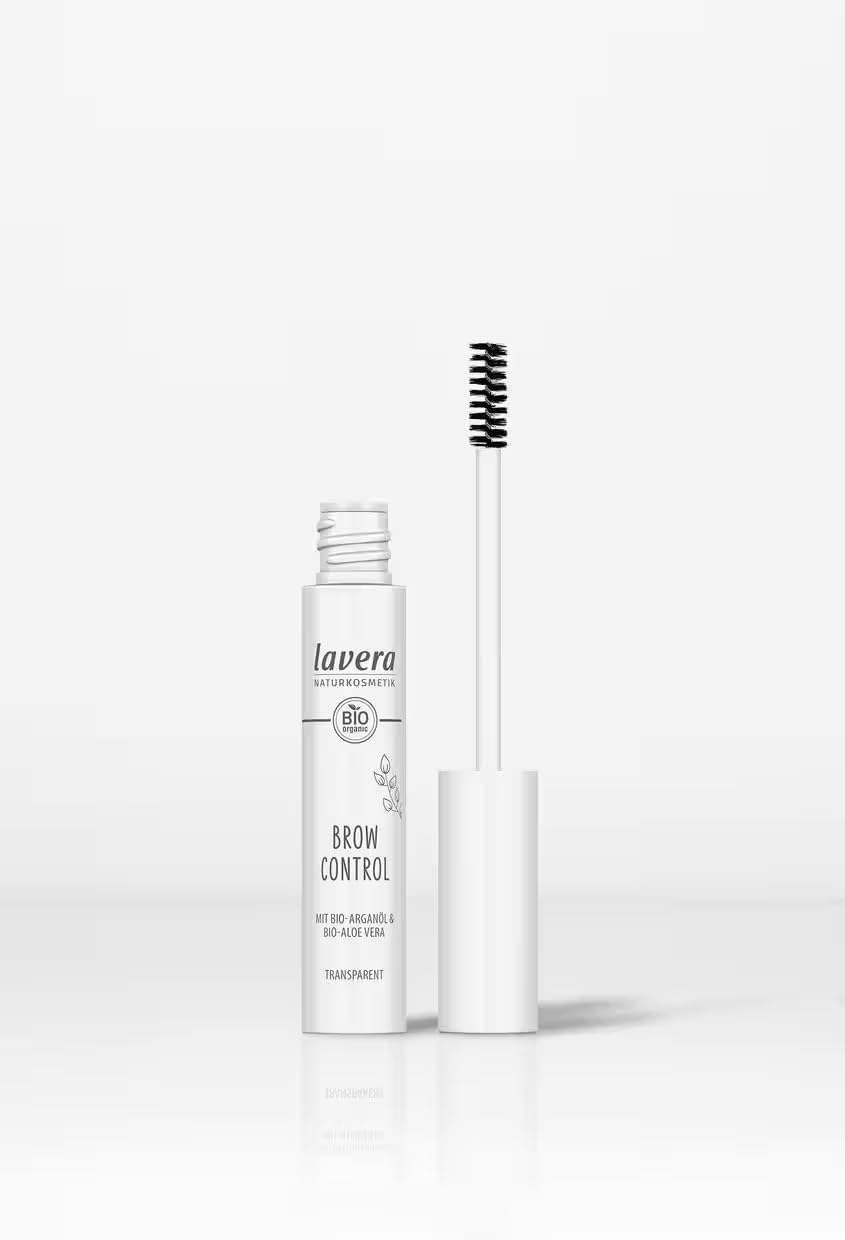 Lavera Brow Control - Transparent 01 - Eyebrow Gel With Organic Aloe Vera & Argan Oil For Lang Lasting Results - Fixating Brow Gel - Eye Make Up - Peta Certified - Vegan - Made In Germany - 0.3 Fl Oz : Beauty & Personal Care