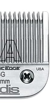 Andis 64470 Ceramic Edge Carbon-Infused Steel Detachable Clipper Blade - Chrome Finish, Anti-Rust, Extends Edge Life, Compatible All Andis Series - Size 0A, 3/64-Inch (1.2mm) Cut Length, Chrome : Beauty & Personal Care