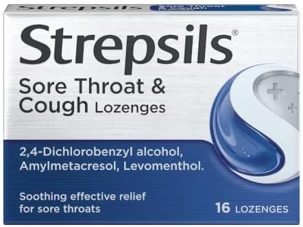 Strepsils Sore Throat & Cough Lozenges 
