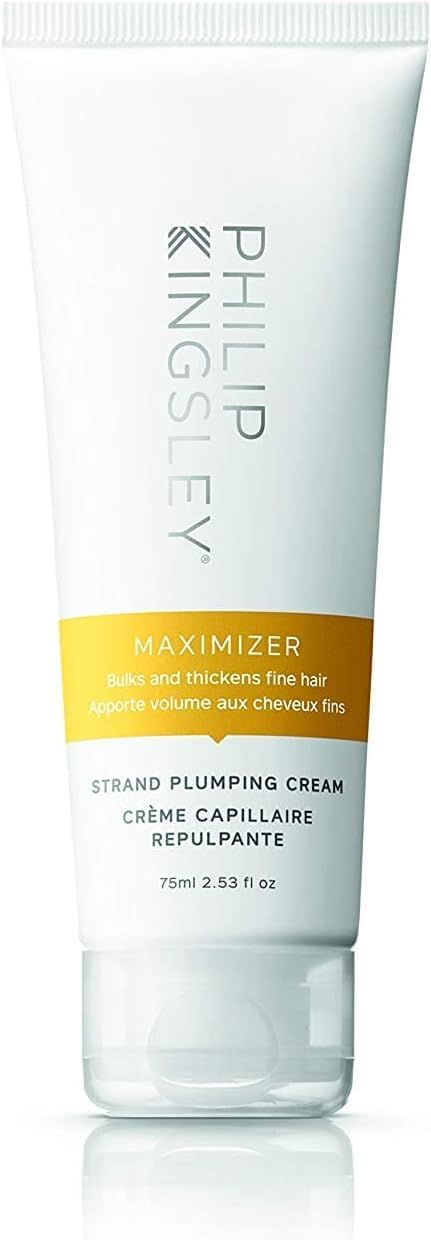 Philip Kingsley | Maximizer Strand Plumping Cream | Volume For Hair Smoothing | Volumizing For Fine Flat | Thin, Limp, Flyaway Hair Volumizer, Adds Body And Shine | 75Ml