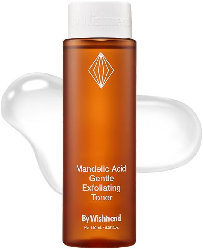 Wishtrend K-Beauty Skincare Mandelic Acid 5% Skin Prep Water, 4.1 Fl Oz (120 Ml)