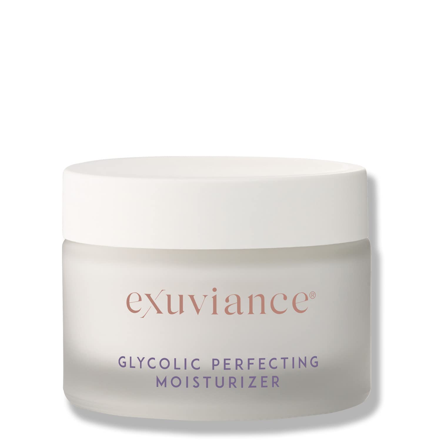 Exuviance Glycolic Perfecting Moisturizer Nighttime Brightening & Resurfacing Antiaging Moisturizer, Non-Comedogenic, Oil-Free, 45 G