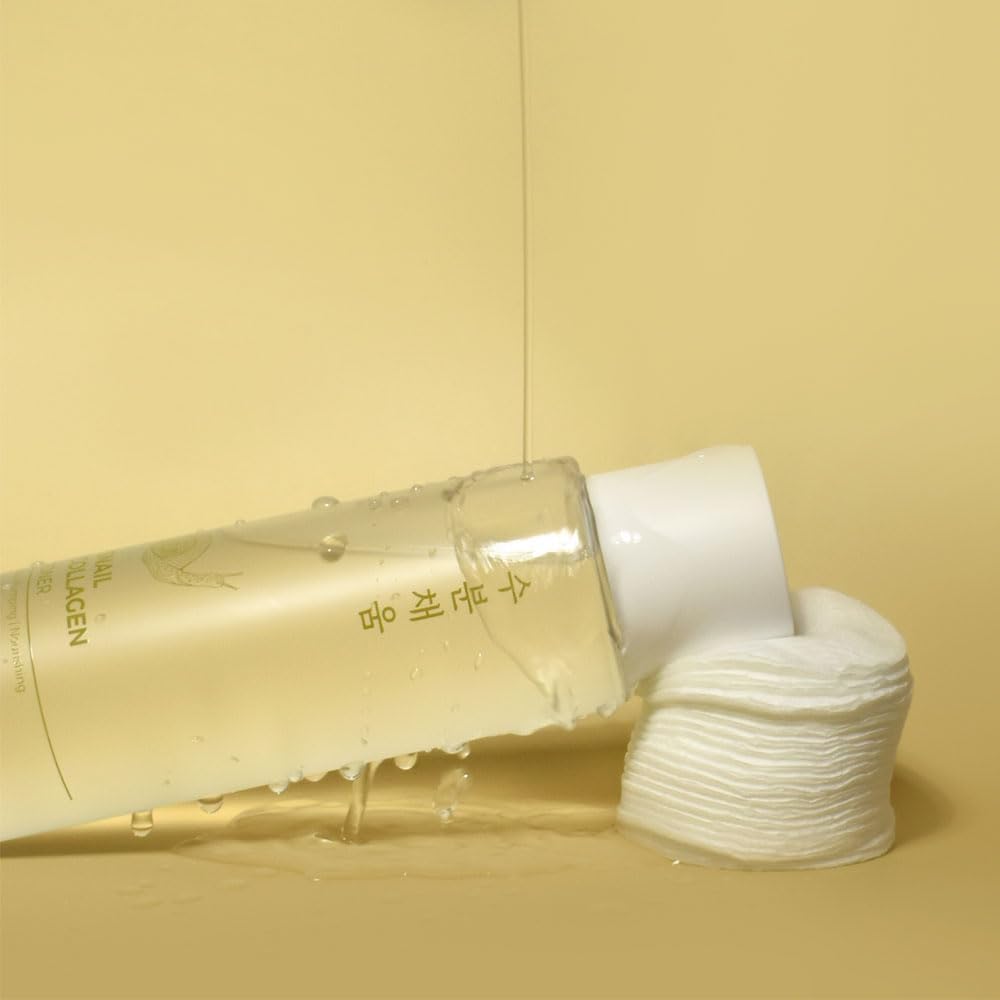 Prettyskin Moisturizing Toner For Face-Non-Sticky, Daily Plumping, Nourishing 8.45Fl.Oz(250Ml) (Snail Collagen) : Beauty & Personal Care