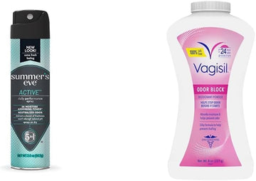 Summer'S Eve & Vagisil Feminine Sprays & Powders Bundle, 2 Oz & 8 Oz