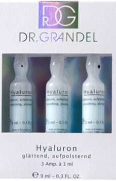 Dr. Grandel Hyaluron 3 Ml – 24 Pack Ampoules Pro Size - Intensive Care Concentrate With 'Wrinkle Fillers' Effect : Beauty & Personal Care