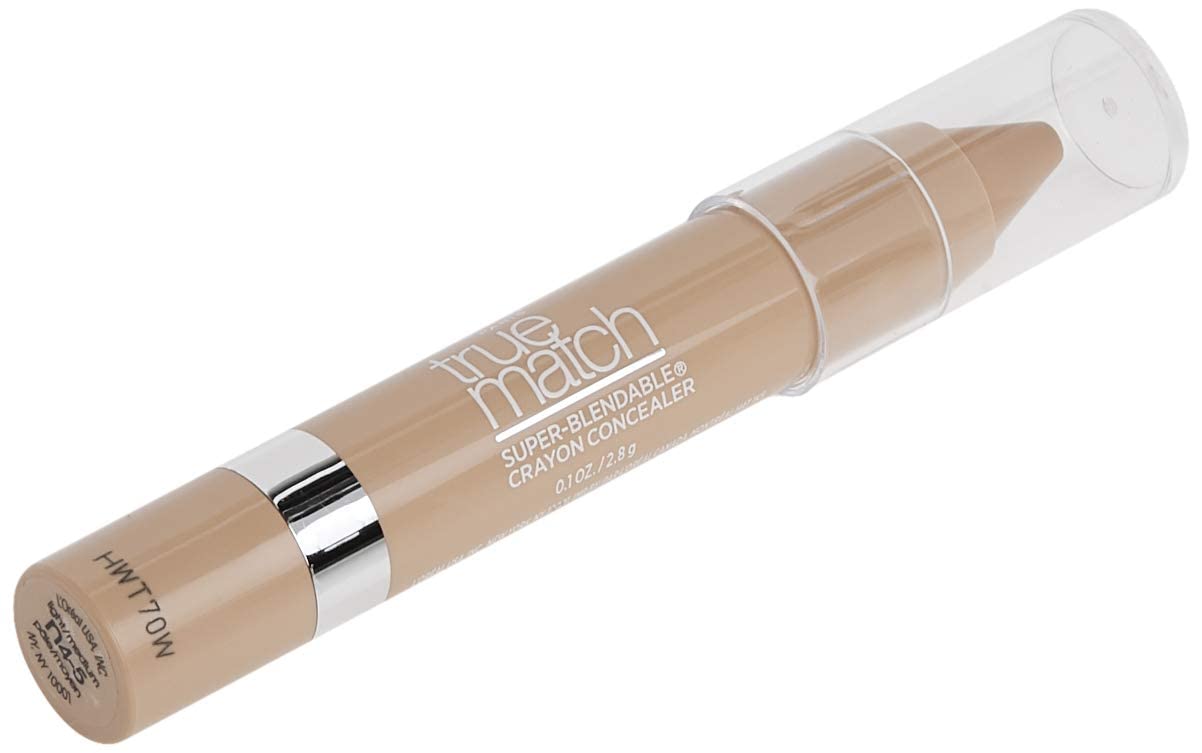 L'Oreal Paris True Match Super Blendable Crayon Concealer, Light/Medium Neutral, 0.1 oz. : Concealers Makeup : Beauty & Personal Care