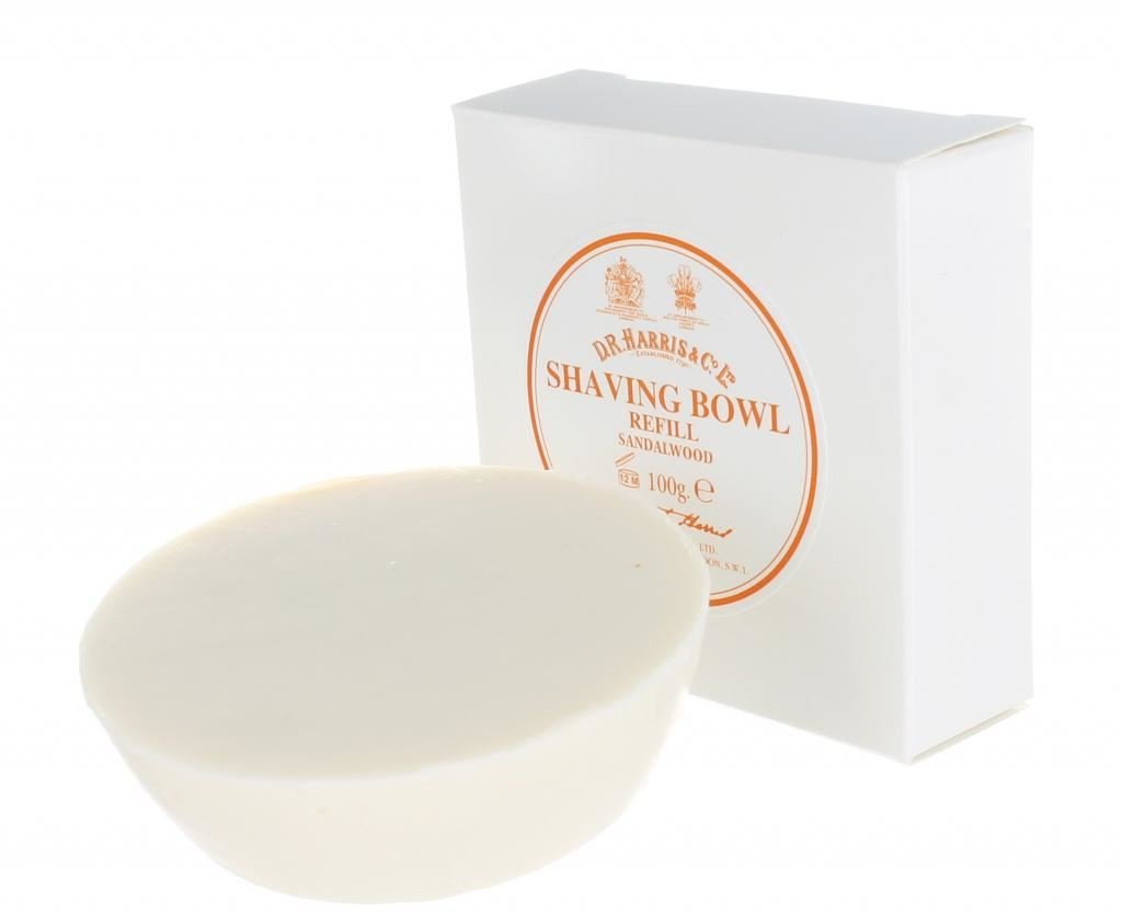 D.R.Harris & Co Sandalwood Triple-Milled Shaving Soap Refill 100G : Beauty & Personal Care