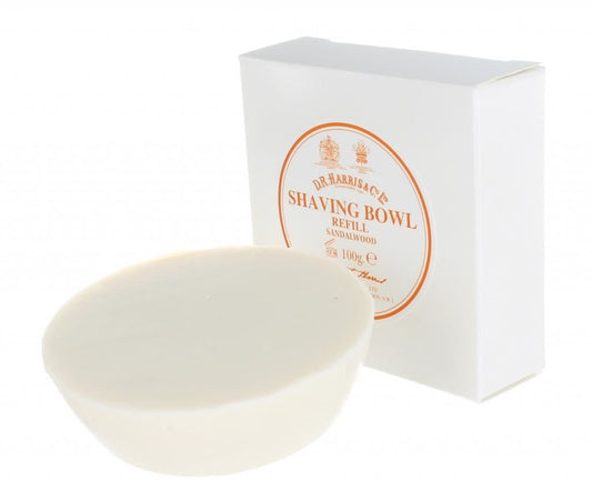 D.R.Harris & Co Sandalwood Triple-Milled Shaving Soap Refill 100G : Beauty & Personal Care
