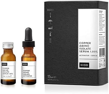 Niod Copper Amino Isolate Serum 1.00% (15Ml), Evening Out Skin Tone, Boosting Radiance, Minimising The Appearance Of Pores And Smoothening Out Fine Lines And Wrinkles