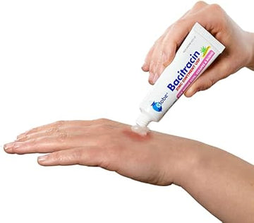 Globe Bacitracin Zinc 1 Oz Tube, First Aid Antibiotic Ointment Helps To Prevent Infection In Minor Cuts, Scrapes And Burns